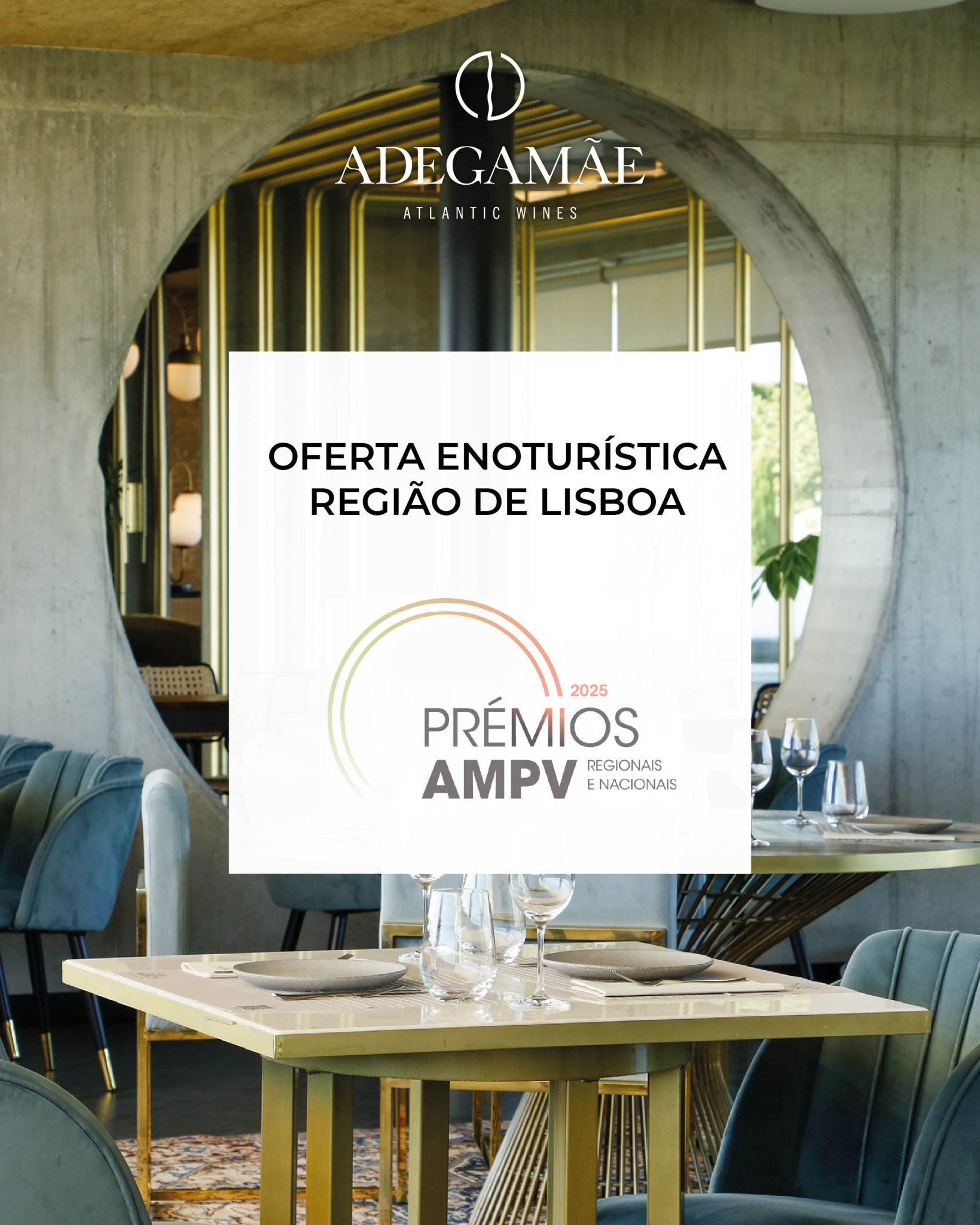 AdegaMãe Prémio AMPV Oferta Enoturística Região de Lisboa